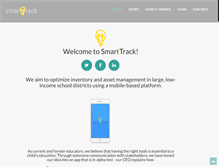 Tablet Screenshot of gosmarttrack.com